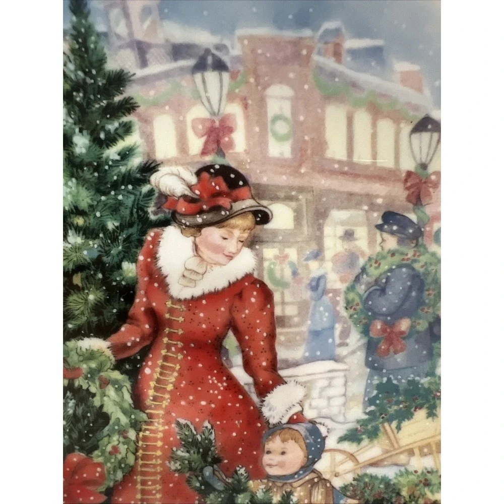 VTG, Avon, 1990, Source of Fine Collectibles, Bringing Christmas Home, 8